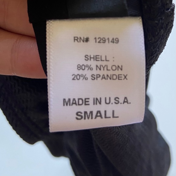 Dolls Kill Black cut out two piece bikini swimsuit size sz small - Picture 3 of 3